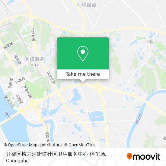 开福区捞刀河街道社区卫生服务中心-停车场 map