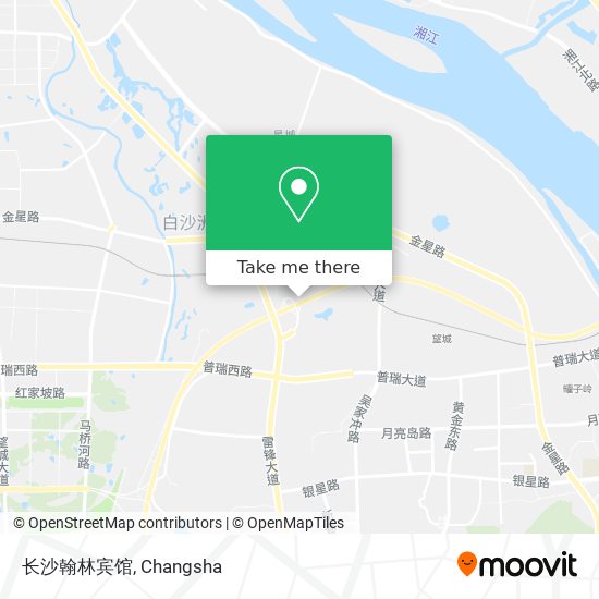 长沙翰林宾馆 map