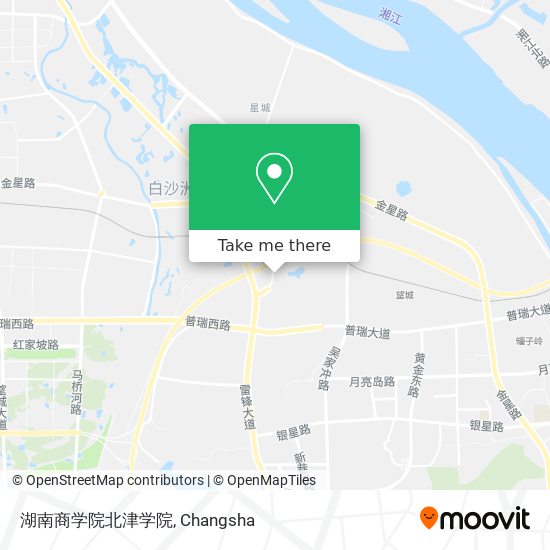 湖南商学院北津学院 map