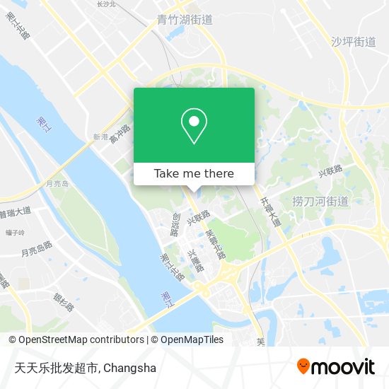 天天乐批发超市 map