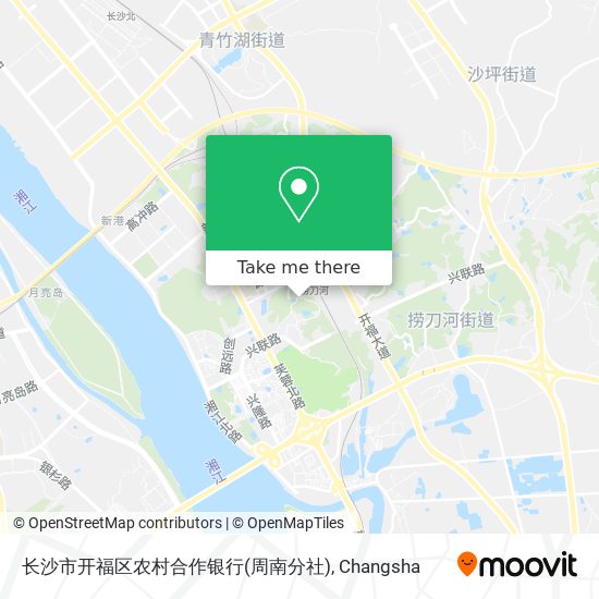 长沙市开福区农村合作银行(周南分社) map
