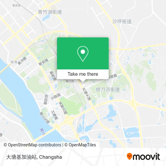 大塘基加油站 map