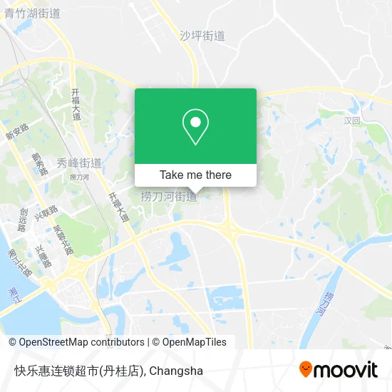 快乐惠连锁超市(丹桂店) map