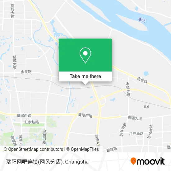 瑞阳网吧连锁(网风分店) map