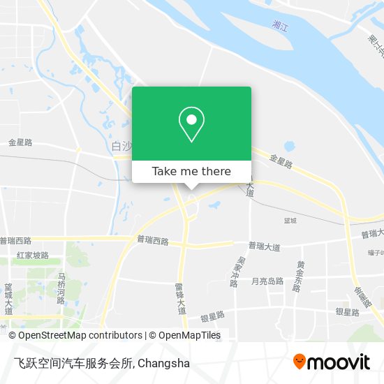 飞跃空间汽车服务会所 map