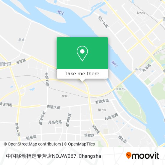 中国移动指定专营店NO.AW067 map