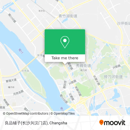 良品铺子(长沙兴汉门店) map