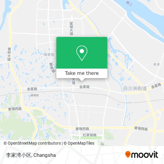 李家湾小区 map