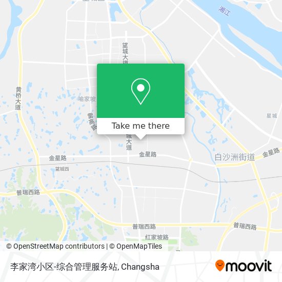 李家湾小区-综合管理服务站 map