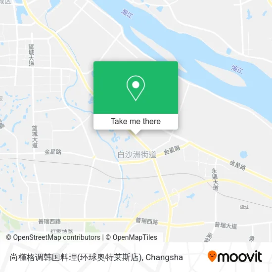 尚槿格调韩国料理(环球奥特莱斯店) map