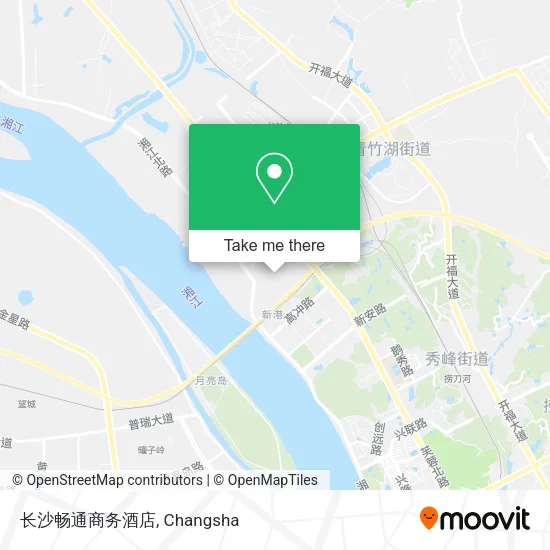 长沙畅通商务酒店 map