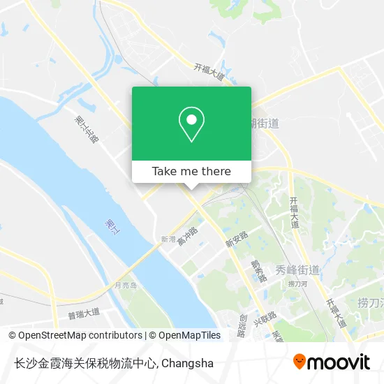 长沙金霞海关保税物流中心 map