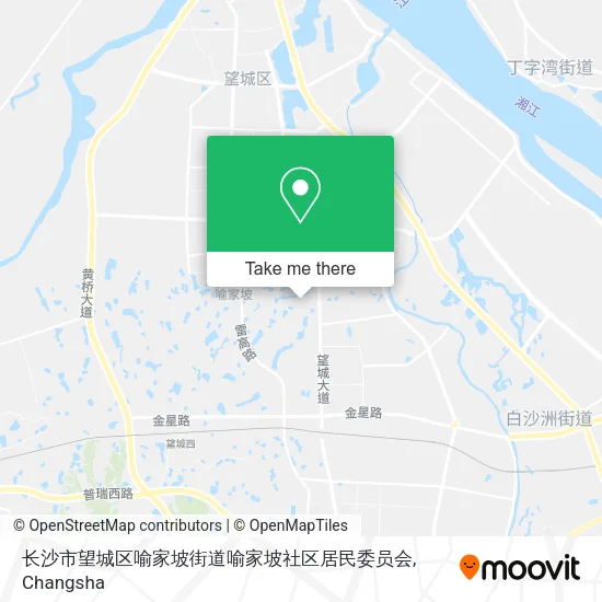 长沙市望城区喻家坡街道喻家坡社区居民委员会 map