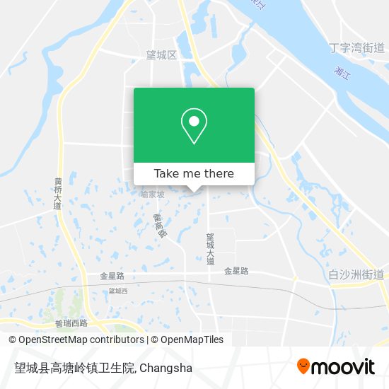 望城县高塘岭镇卫生院 map