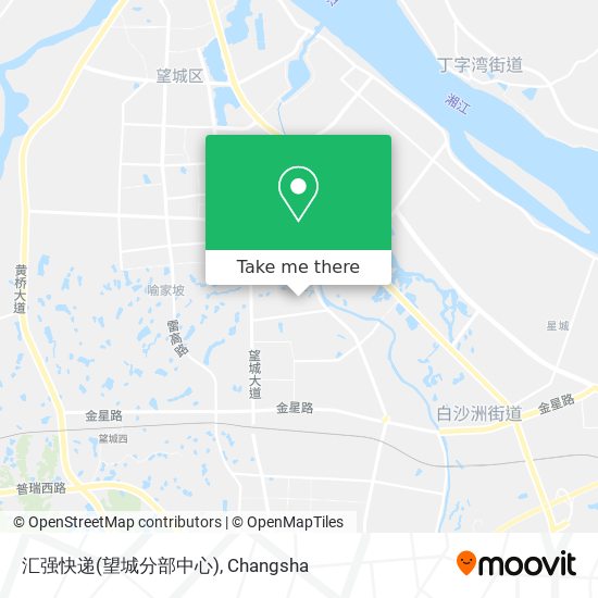 汇强快递(望城分部中心) map