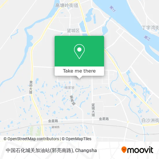中国石化城关加油站(郭亮南路) map
