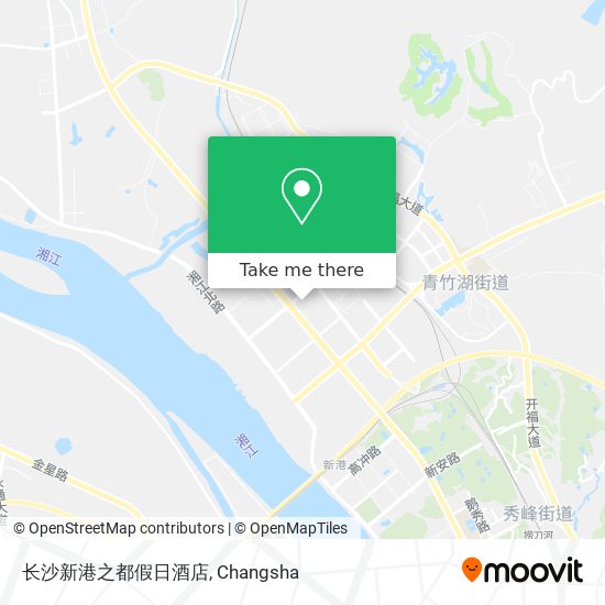 长沙新港之都假日酒店 map