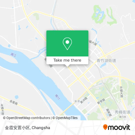 金霞安置小区 map