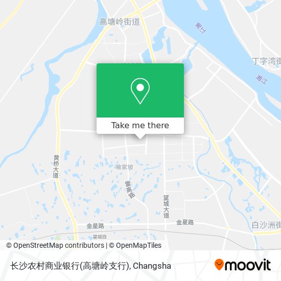 长沙农村商业银行(高塘岭支行) map