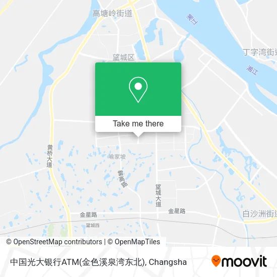 中国光大银行ATM(金色溪泉湾东北) map