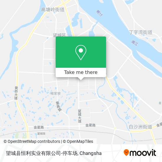 望城县恒利实业有限公司-停车场 map