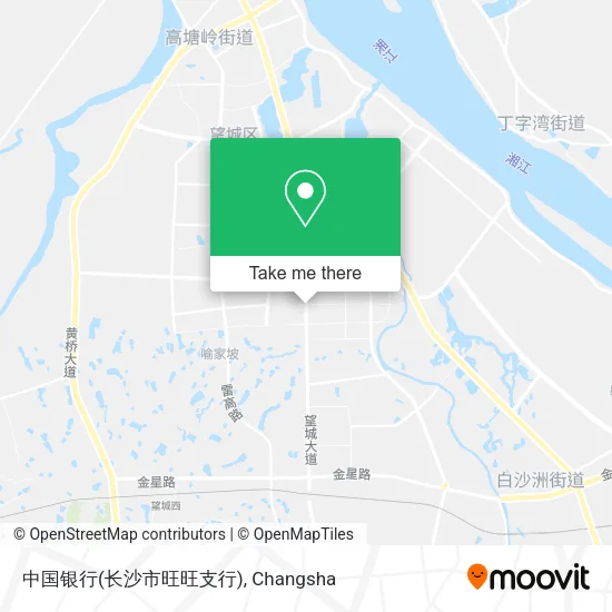 中国银行(长沙市旺旺支行) map