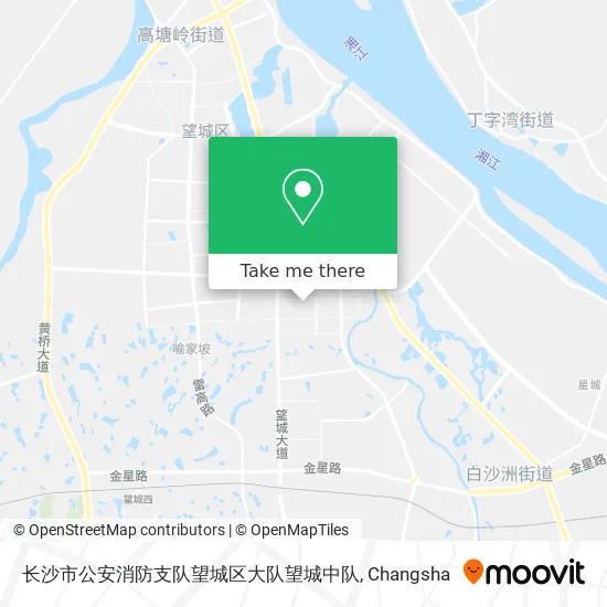长沙市公安消防支队望城区大队望城中队 map