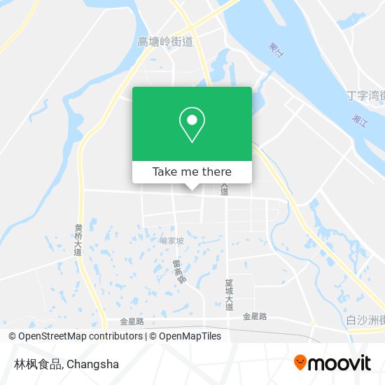 林枫食品 map