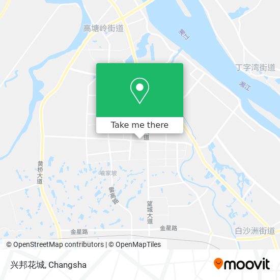 兴邦花城 map