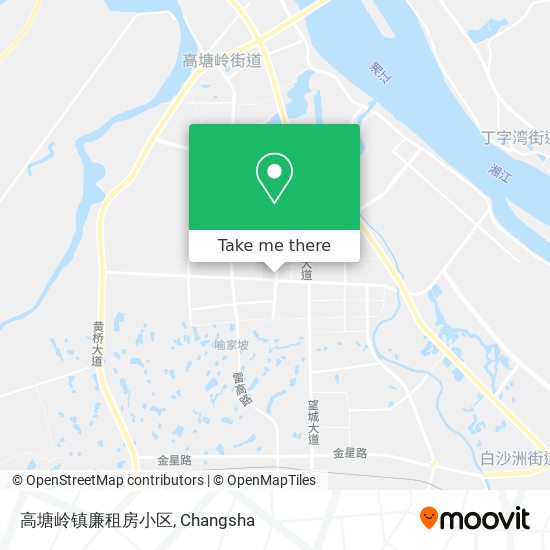 高塘岭镇廉租房小区 map