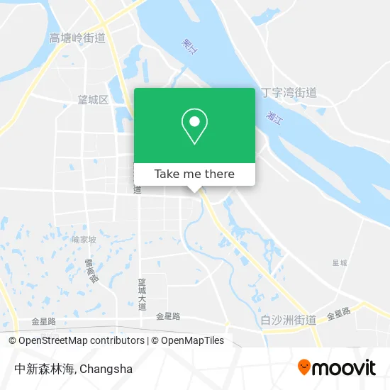 中新森林海 map