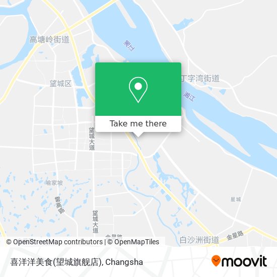 喜洋洋美食(望城旗舰店) map