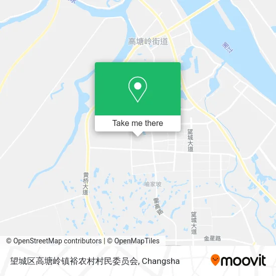 望城区高塘岭镇裕农村村民委员会 map