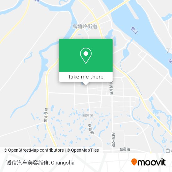 诚信汽车美容维修 map