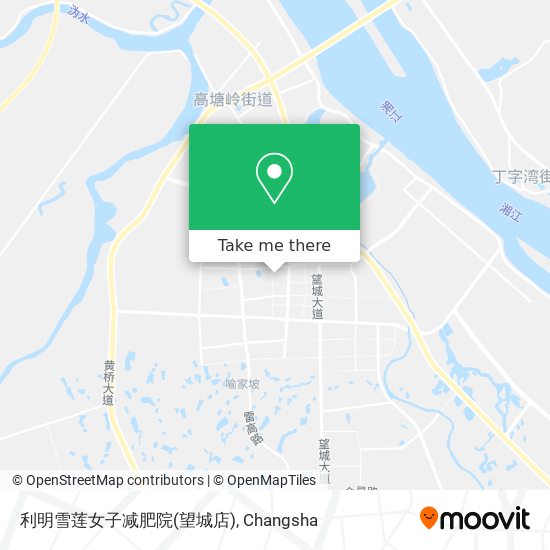 利明雪莲女子减肥院(望城店) map