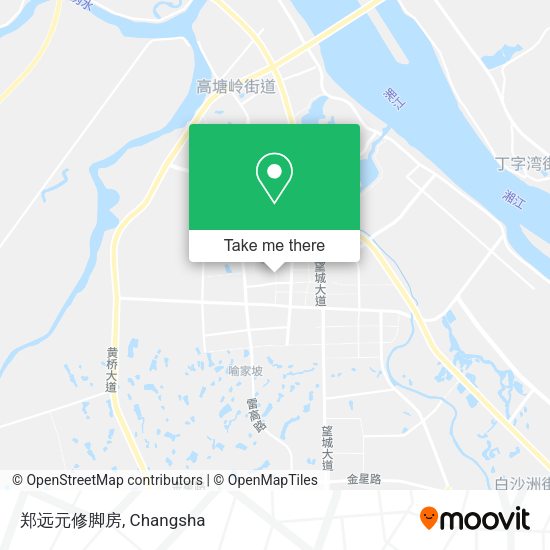 郑远元修脚房 map