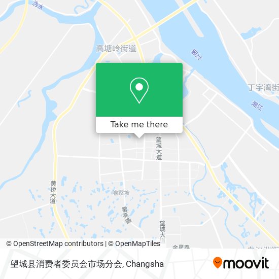 望城县消费者委员会市场分会 map