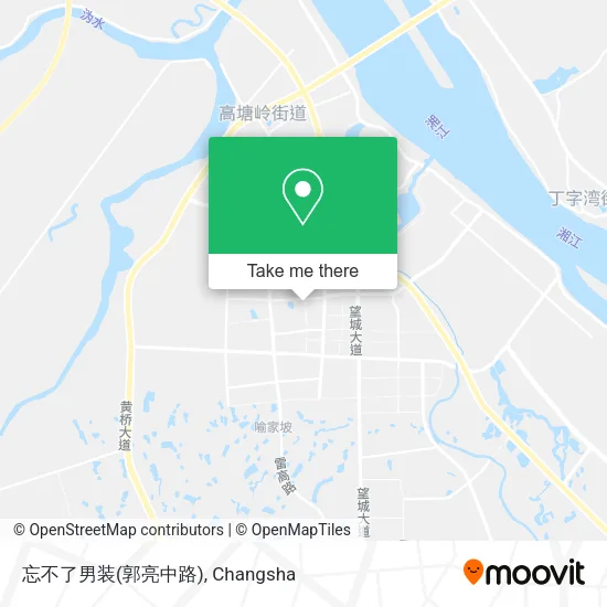 忘不了男装(郭亮中路) map
