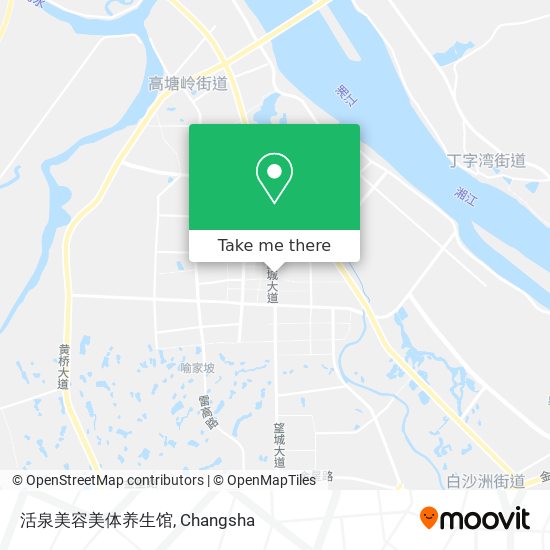 活泉美容美体养生馆 map