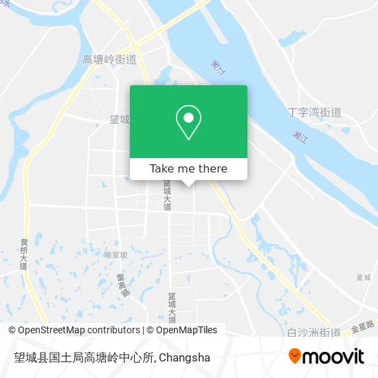 望城县国土局高塘岭中心所 map