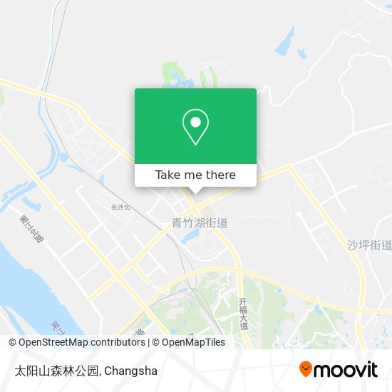太阳山森林公园 map