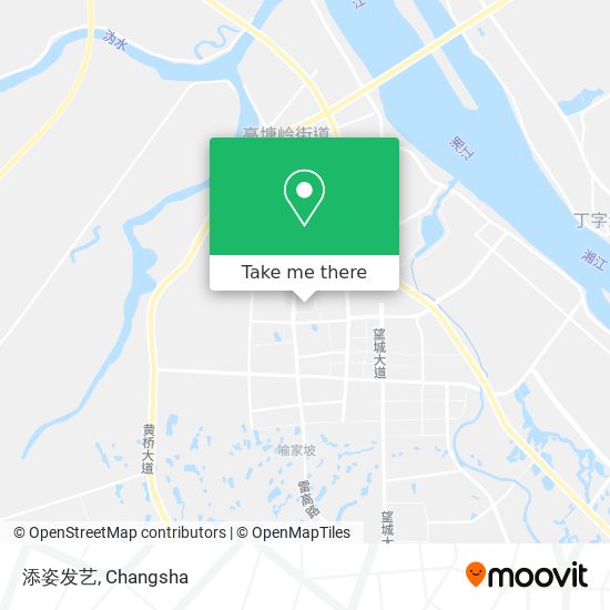 添姿发艺 map