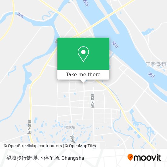 望城步行街-地下停车场 map