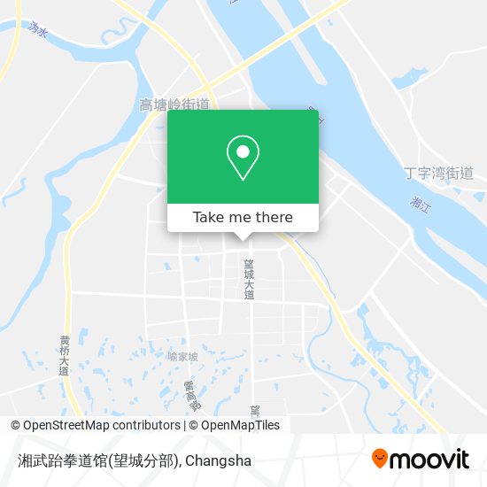 湘武跆拳道馆(望城分部) map