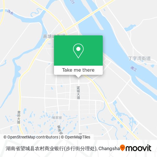 湖南省望城县农村商业银行(步行街分理处) map