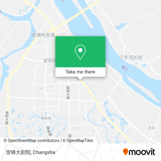 雷锋大剧院 map