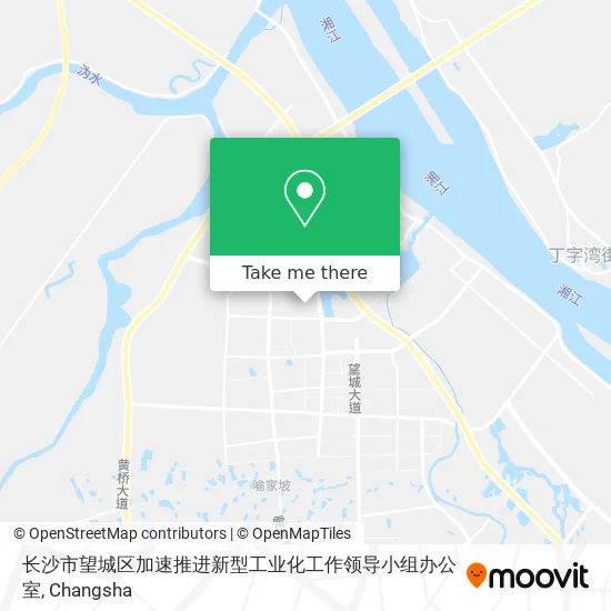 长沙市望城区加速推进新型工业化工作领导小组办公室 map