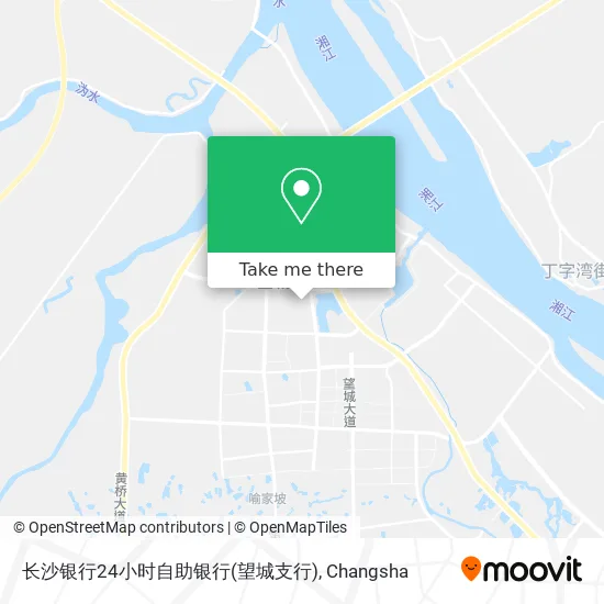 长沙银行24小时自助银行(望城支行) map