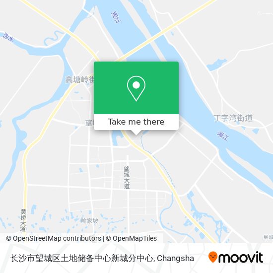 长沙市望城区土地储备中心新城分中心 map