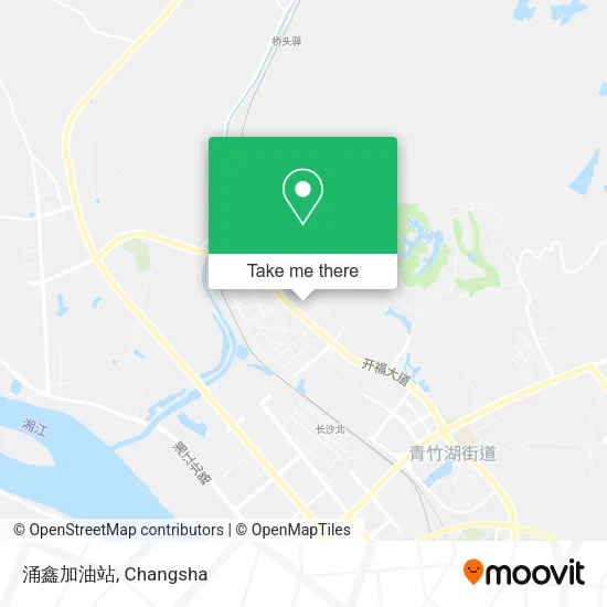 涌鑫加油站 map